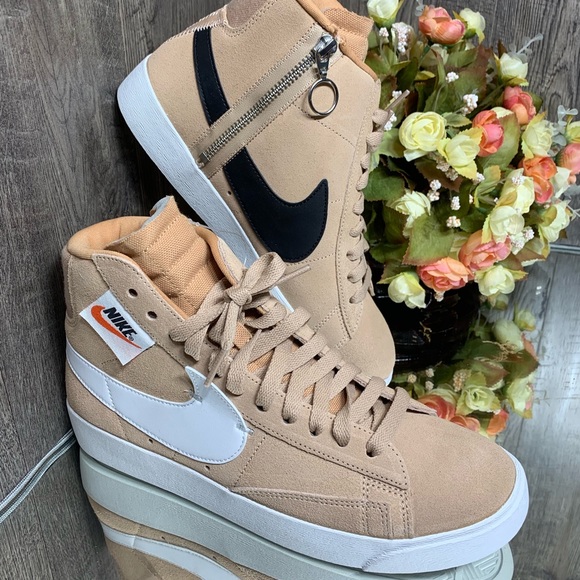 Nike Shoes - ❤️NWT WMNS NIKE BLAZER MID REBEL shoes bio beige/w